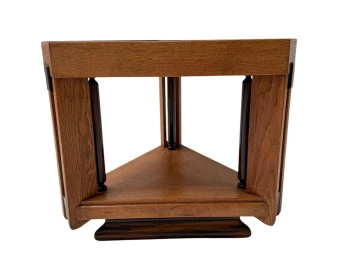 Art Deco Modernist Triangular Side Table by Anton Lucas, 1920s